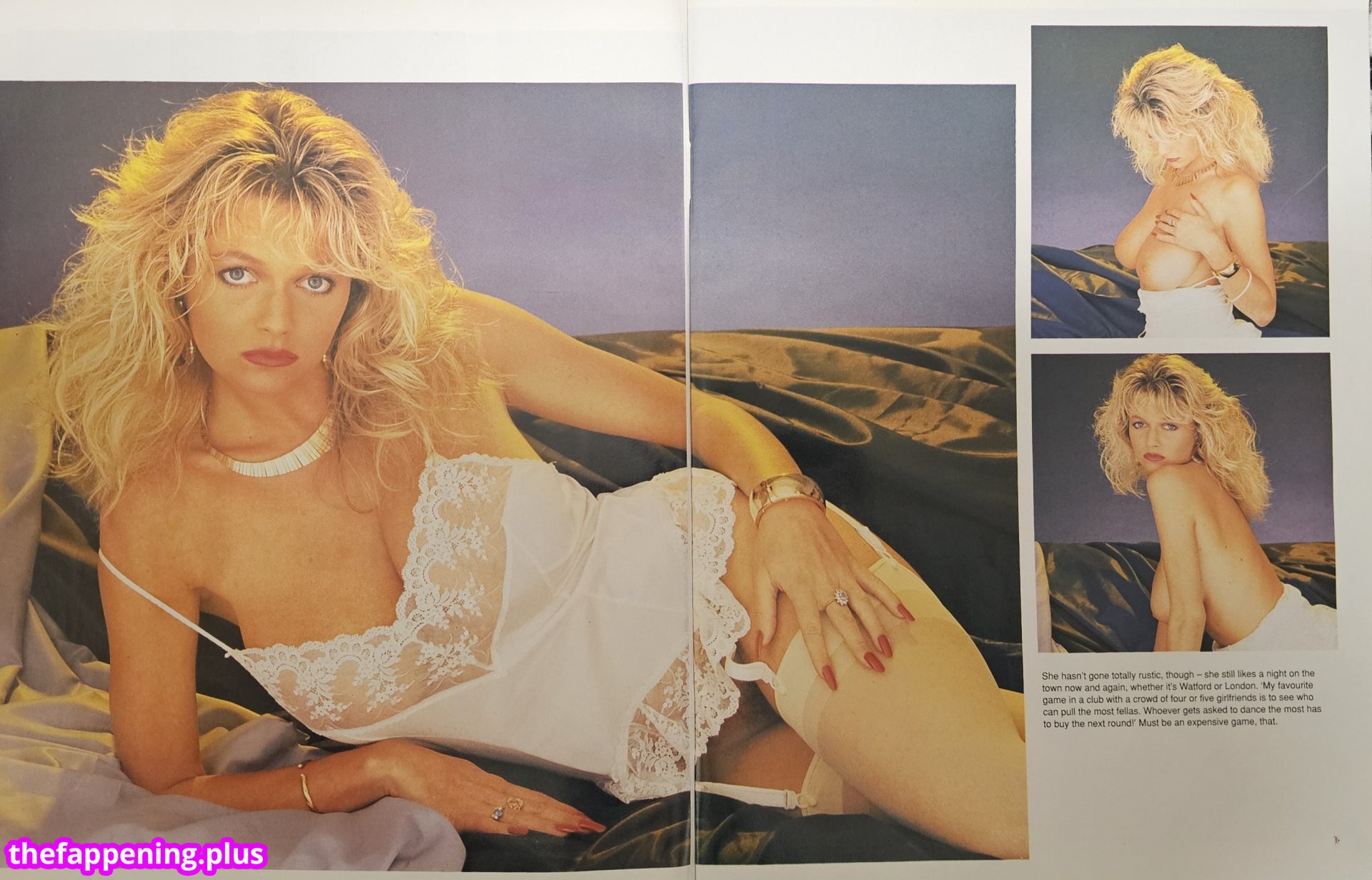 1980'S & Early 90'S Page 3 Girls / GlamourTeaJames / https: / mariawhittaker Foto OnlyFans Desnuda #4