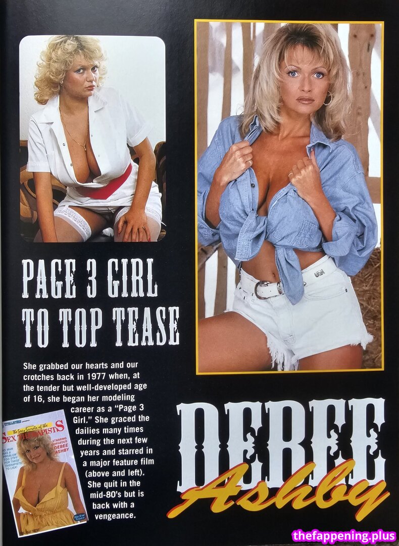 1980'S & Early 90'S Page 3 Girls / GlamourTeaJames / https: / mariawhittaker Nude OnlyFans Photo #110