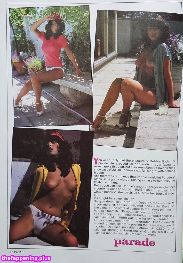 1980'S & Early 90'S Page 3 Girls / GlamourTeaJames / https: / mariawhittaker Çıplak OnlyFans Fotoğrafı #231