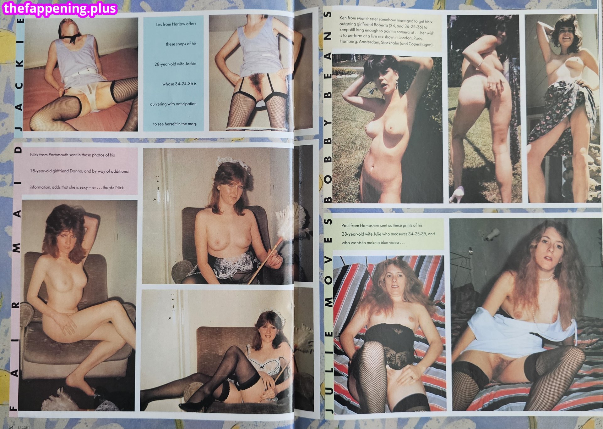1980'S & Early 90'S Page 3 Girls / GlamourTeaJames / https: / mariawhittaker Foto OnlyFans Nuda #755