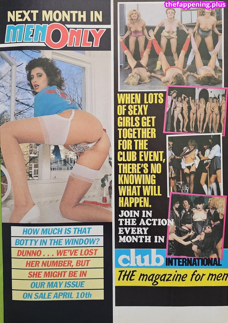 1980'S & Early 90'S Page 3 Girls / GlamourTeaJames / https: / mariawhittaker Nacktes OnlyFans Foto #868