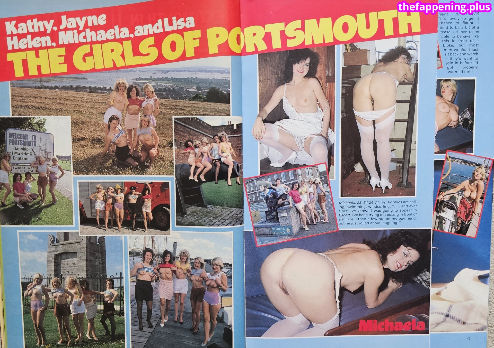 1980'S & Early 90'S Page 3 Girls / GlamourTeaJames / https: / mariawhittaker Nacktes OnlyFans Foto #869