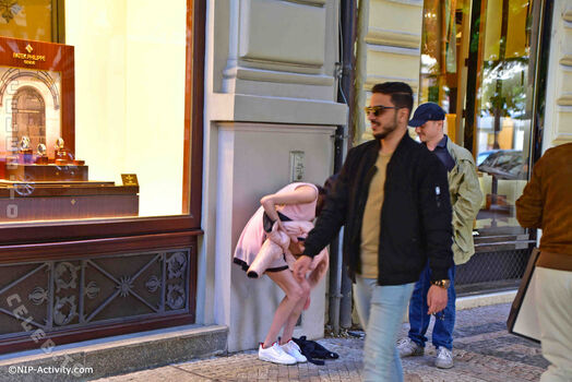 Nude In Public